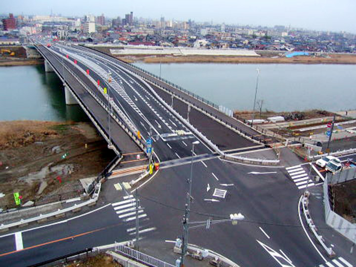 1号一色大橋道路建設工事